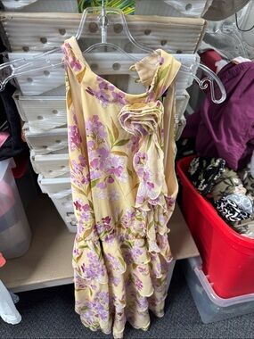 Velvet Fleur dress size 6 // 071609
